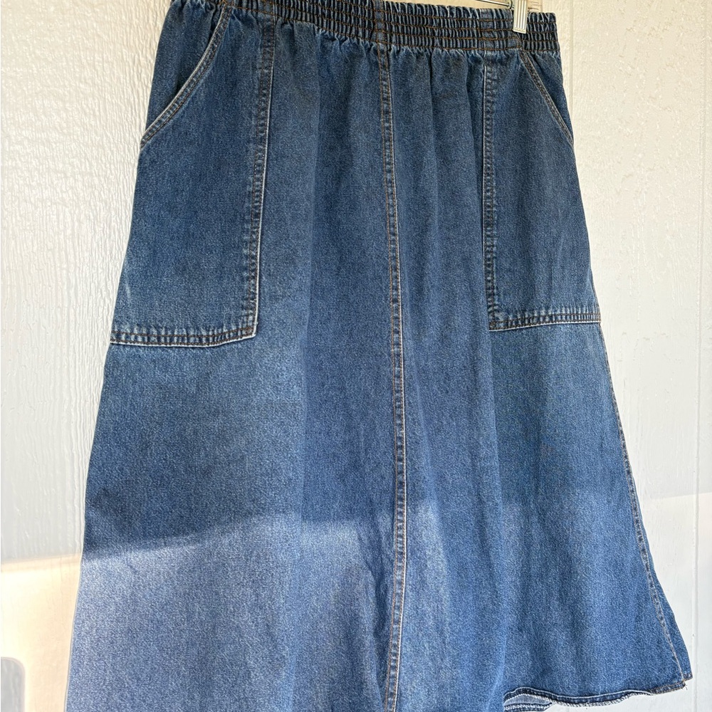 Denim Blue Women's Skirt